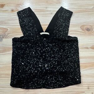 Zara Sequin Top MEDIUM